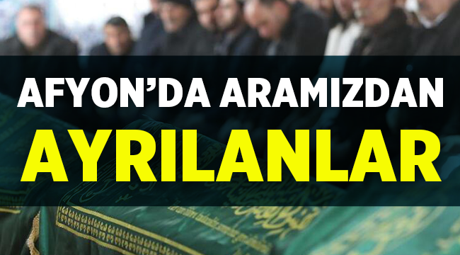 Aramızdan Ayrılanlar