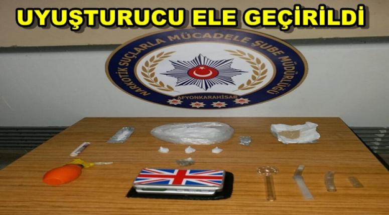Afyon'da uyuşturucu ele geçirildi