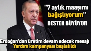 Erdoğan Kampanyayı başlattı!