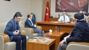 Gençlik ve Spor İl Müdürlüğü maskelerinin teslimini yaptı