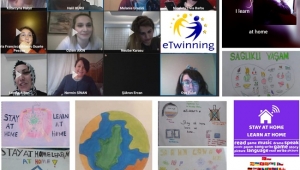 İhsaniye Karacaahmet Ortaokulu eTwinning Projesi başlattı!