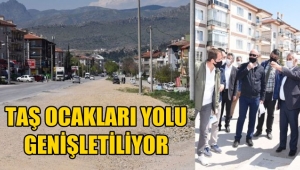 Afyon Belediyesi Taş Ocakları yolunu genişletiyor!
