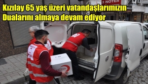 Afyon Kızılay 65 yaş üzeri vatandaşlarımızın dualarını almaya devam ediyor
