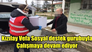 Afyon Kızılay ve Vefa Sosyal destek gurubu el ele çalışıyor