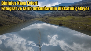 Afyonkarahisar'da Muhteşem güzellik ! Bininler Kaya Evleri