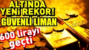 Altında rekor üstüne rekor! Çeyrek altın 600 lirayı geçti