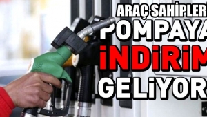 Araç sahiplerine iyi haber, pompaya indirim geliyor!