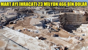 Atso açıkladı! Mart Ayı İhracatı 23 Milyon 466 Bin Dolar