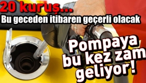 Bu gece Pompa'ya zam geliyor!