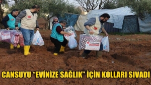 Cansuyu evlere sağlık götürecek!