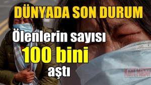 Dünya genelinde Koronavirüsten vefat edenlerin sayısı 100 bini aştı!