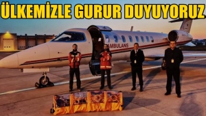 İsveç'teki Türk hasta ambulans uçak ile Türkiye'de