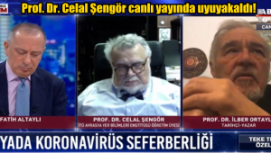 Prof. Dr. Celal Şengör canlı yayında uyuyakaldı!
