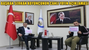 Serkan Koyuncu'dan Canlı yayın açıklaması