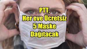 Son Dakika Haber - Ptt , Her eve ücretsiz 5 maske dağıtacak!