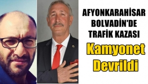 Afyon'un Bolvadin İlçesinde Trafik Kazası !!