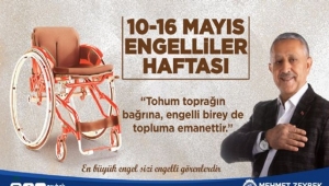Mehmet Zeybek Engelliler Haftası mesajı yayınladı!