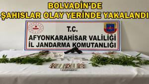 Bolvadin'de uyuşturucu ele geçirildi !