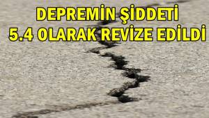 Marmaris Depremi şiddetinin 5.4 olduğu açıklandı