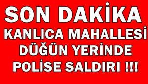 Afyon'da Düğüne uyarıda bulanan Polislere Saldırdılar !!