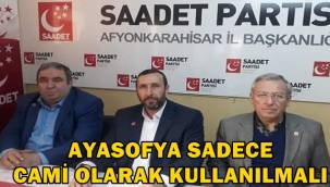 Afyon Saadet İl Teşkilatından Basın Açıklaması geldi !!