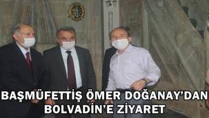 Başmüfettiş Ömer Doğanay’dan Bolvadin’e ziyaret