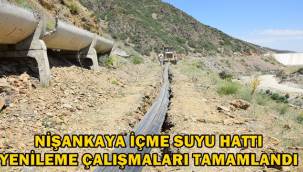 Çay İlçesi Nişankaya içme suyu hattında yenilendi