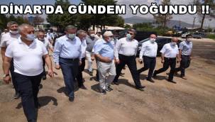 Dinar'da Gündem Yoğundu !!