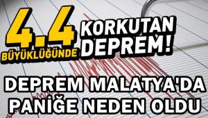 Malatya'da Deprem !