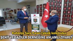 Rahmiye Sare Palalı Teknik kolejinden anlamlı ziyaret !