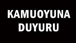 Afyon Belediyesi'nden Kamoyuna Duyuru !! 