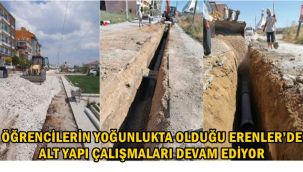 Erenler'de Altyapı güzelleşiyor ! 