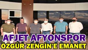 Afjet Afyonspor Teknik Direktörü Özgür Zengin oldu! 