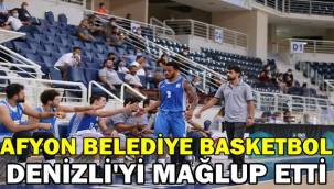 Afyon Belediye Basketbol'dan Denizli'ye geçit yok ! 
