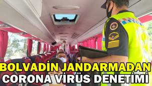 Bolvadin Jandarma ekiplerinden corona virüs denetimi! 