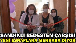 Sandıklı Bedesten Çarşısı yeni esnaflarına merhaba dedi ! 