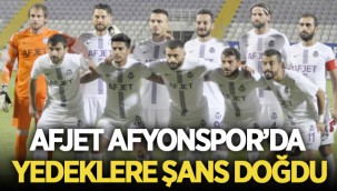 Afjet Afyonspor sahaya yedek ağırlıklı çıkacak