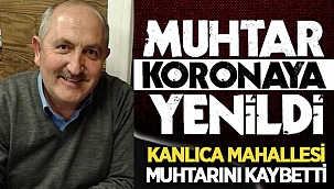 Afyon Kanlıca Mahallesi Muhtarı Ahmet Karaali vefat etti! 
