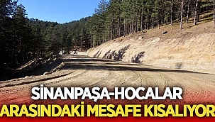 Afyonkarahisar İl Özel İdaresi çalışıyor, mesafeler kısalıyor