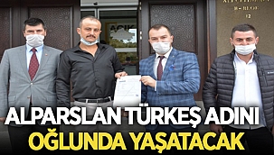 Alparslan Türkeş adını oğlunda yaşatacak 