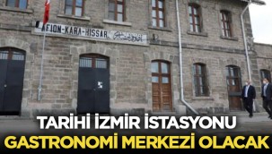 Tarihi tren istasyonu gastronomi merkezi olacak