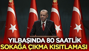 2020'den 2021'e kısıtlama ile gireceğiz