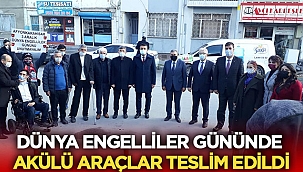 Afyon'da Engelli bireylere Akülü araç hediye edildi 