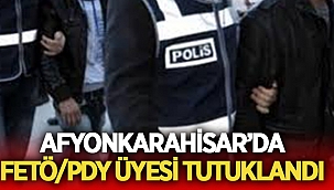 Afyon'da Fetö üyesi tutuklandı 