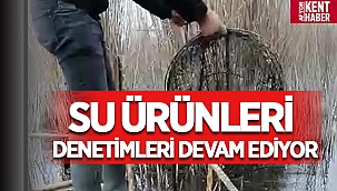 Afyon'da su ürünleri denetimleri devam ediyor