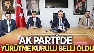 Ak Parti Afyonkarahisar İl Başkanlığında yürütme kurulu belirlendi