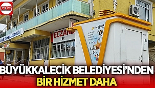 Büyükkalecik Belediyesi'nden bir hizmet daha