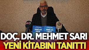 Doç. Dr. Mehmet Sarı Adanalı Ziya ve Şiirleri kitabını tanıttı 