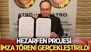 Hezarfen Projesi İmza Töreni Gerçekleştirildi