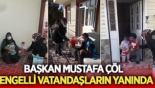 Sandıklı Belediye Başkanı, engellilerin yanında